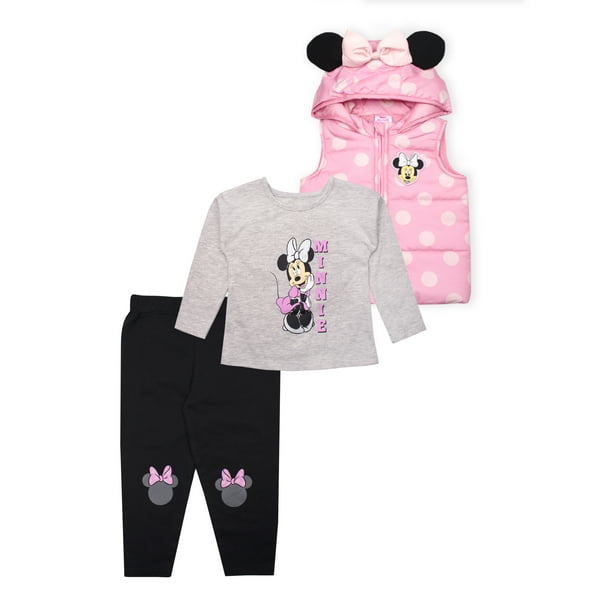 Baby Minnie Mickey Batman 3 pieces Body Pants Hat Outfit Set Newborn-24 months